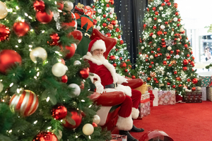 Photos with Santa at Parkway Plaza