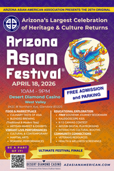 The 26th Arizona Asian Festival®