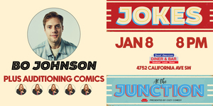Comedy! Bo Johnson Headlines Comedy Showcase!