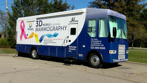 TriHealth Mammography Van At Cincinnati Sports Club