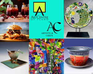 Artists & Chefs Cocktail Reception Art Centre Plano