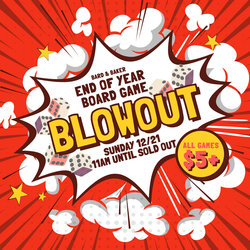 End of Year Board Game Blowout Sale at Bard & Baker in Troy