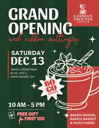 Grand Opening Event- Common Grounds Coffee