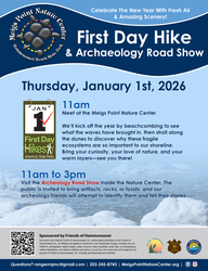 FRIENDS OF HAMMONASSET - First Day Hike, January 1, 2026, 11 am