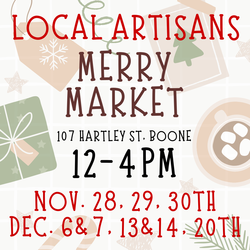 The Merry Market- Local Artisan Sales