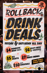 Rollback Drink Deals at Federales in Logan Square