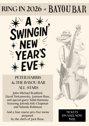 Bayou Bar's Swingin' New Year's Eve