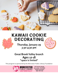 Kawaii Cookie Decorating