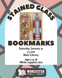 Faux Stained Glass Bookmarks