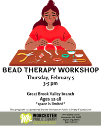Teen Crafternoon - Bead Therapy Workshop