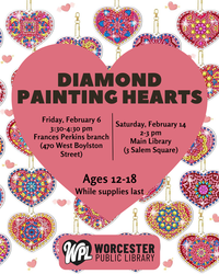 Teen Crafternoon - Diamond Painting Hearts
