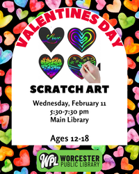 Valentines Day Scratch Art