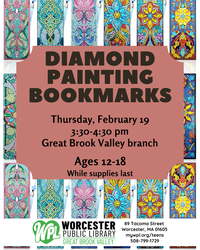 Teen Crafternoon - Diamond Painting Bookmarks