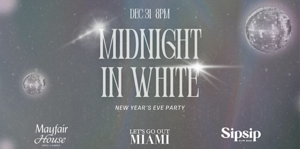 Midnight in White: NYE at Sipsip Rum Bar