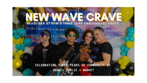 New Wave Crave Live at Reno Public Market’s Anniversary Party