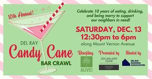 10th Annual Del Ray Candy Cane Bar Crawl