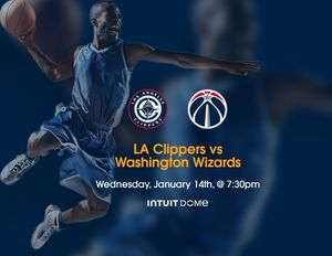 LA Clippers vs Washington Wizards Tickets 2026