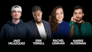 Harris Alterman, Rachel Lenihan, Jake Velazquez, Erik Terrell