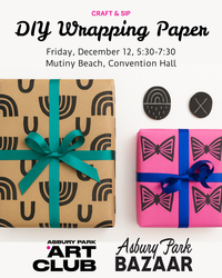 Carve & Stamp Wrapping Paper Workshop