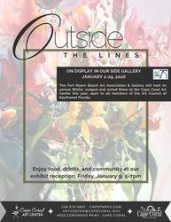 Cape Coral Art Center Hosts “Outside the Lines,” a Dynamic Exhibition by the Fort Myers Beach Art As