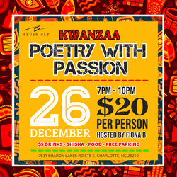 Kwanzaa Edition: Poetry With Passion