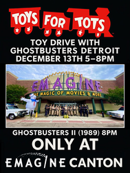 Ghostbusters Detroit Visits Emagine Canton For A Festive Night Of Giving & Fun!
