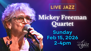 Live Jazz Concert by Vocalist Mickey Freeman
