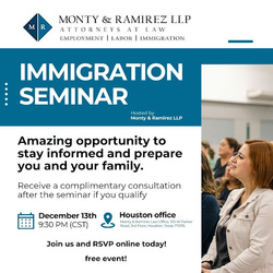 Immigration Seminar December 13th