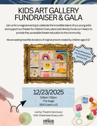 Kids Art Fundraiser and Gala