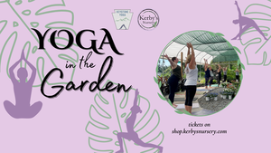 Yoga in the Garden at Kerby's Nursery on January 10, 2026