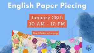 English Paper Piecing Tumbling Block: Working with the Diamond Shape