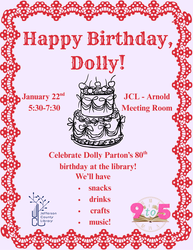 Happy Birthday, Dolly! | Reading 9 to 5 with JCL