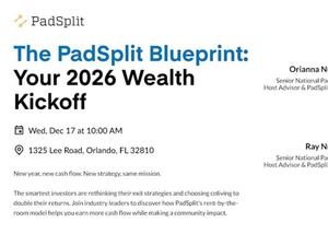 The PadSplit Blueprint: Your 2026 Wealth Kickoff