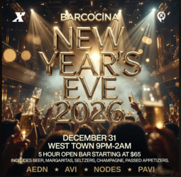 Chicago NYE @ Barcocina West Town