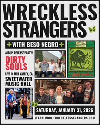 Wreckless Strangers Album Release Party with Beso Negro