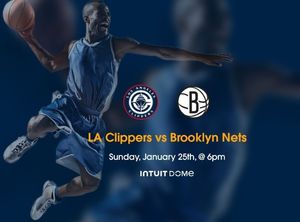 LA Clippers vs Brooklyn Nets Tickets 2026