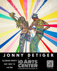 FUN HOUSE Art Exhibit Closing Party at IO Arts Center Sat Dec13 4-6