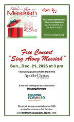 Sing-Along Messiah Concert, featuring members of the Apollo Chorus of Chicago