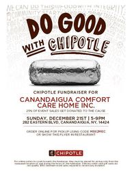 Comfort Food for Comfort Care @ Chipotle