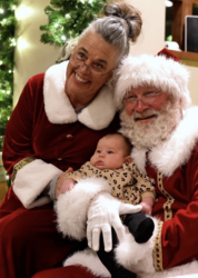 Santa Visits at Los Dos Potrillos