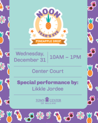 Noon Year’s Eve Pineapple Drop