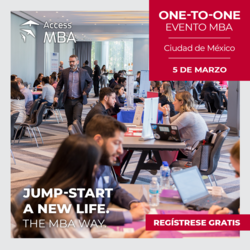 ¡TIENE LA LIBERTAD DE ELEGIR SU FUTURO! DESCUBRA SU MBA EL 5 de marzo