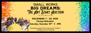 Small Works, Big Dreams: The Art Start Auction