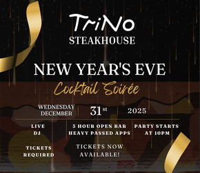 Trino’s New Year’s Eve Cocktail Soirée