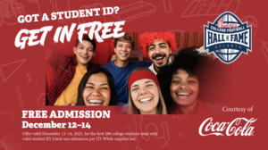 Free Admission to the College Football Hall of Fame with Student IDs