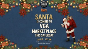 Meet Santa at Veterans Growing America Marketplace