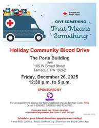Tamaqua Community Blood Drive