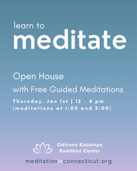 Buddhist Center Open House and Free Meditation