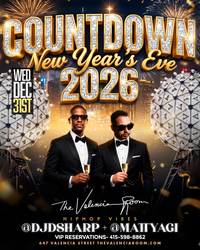 COUNTDOWN New Year’s Eve 2026