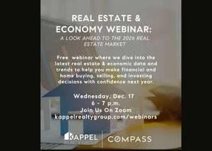 Real Estate & Economic Update Webinar: A Look Ahead to 2026